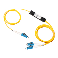 Divisor de Fibra Óptica de 2 Vías, Conector SC/APC, Divisor FBT 1*2