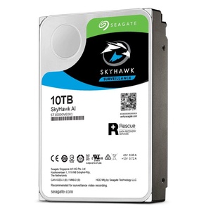 Disco Duro Interno <span class=keywords><strong>Seagate</strong></span> SkyHawk AI de 3.5'', ST10000VE001, <span class=keywords><strong>10</strong></span> <span class=keywords><strong>TB</strong></span>, 256 MB de Caché, 7200 RPM, SATA 6.0 Gb/s, Unidad sin Carcasa, Usado para CCTV - Product Image 2