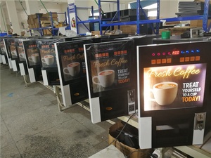 Máquina Expendedora <span class=keywords><strong>de</strong></span> Café Caliente con 8 Compartimentos, Aceptador <span class=keywords><strong>de</strong></span> Monedas y Dispensador Automático <span class=keywords><strong>de</strong></span> Vasos para Estación <span class=keywords><strong>de</strong></span> Autobuses WF1-306B - Product Image 4