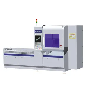 Machine de découpe laser biseautée à grande vitesse Machine de découpe de tube de tuyau laser à fibre CNC