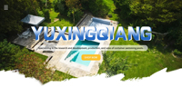 Piscine hors sol en conteneur pour l'espace extérieur, 5,8m*2,2m*1,4m, système en acier pour le loisir et la détente