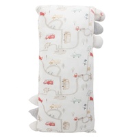 Nouvel Oreiller Bébé en Bambou Tricoté Style Européen et Américain pour Nouveau-nés et Tout-petits, Literie Douce et Saine, 600 Fils au Pouce Carré, Toutes Saisons