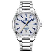 Corgeut 41mm Nouveau Design Sport Montre Automatique Étanche Date Automatique Mouvement NH35 Logo Personnalisé Montres de Plongée pour Hommes