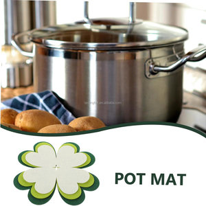 <span class=keywords><strong>Protector</strong></span> de Sartenes para Apilar, de Hierro Fundido, Tela No Tejida, Anti-Calor, <span class=keywords><strong>Aislamiento</strong></span> Térmico - Product Image 6