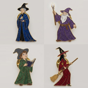 Al por mayor: Pin de solapa esmaltado de Harry Potter, 3D, de aleación de zinc, insignia de recuerdo, broche para ropa, regalos metálicos - Product Image 2