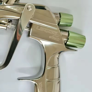 <span class=keywords><strong>Pistolet</strong></span> de pulvérisation professionnel Anests Iwatas LS-400 HVLP à alimentation par pression en aluminium, portée de pulvérisation efficace de 180-250 mm pour - Product Image 4