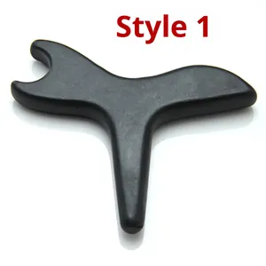 Outil de massage triangulaire en pierre Bian pour la thérapie des méridiens et le massage des points de pression du pied - Product Image 5