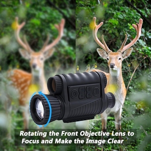 Mira monocular de visión nocturna alta 6X50, vista de <span class=keywords><strong>caza</strong></span>, <span class=keywords><strong>visor</strong></span> nocturno táctico para oscuridad Total - Product Image 6