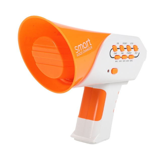Kids Voice Changer Toy Trumpet Recording Microphone Toy with Megaphone for Toddlers