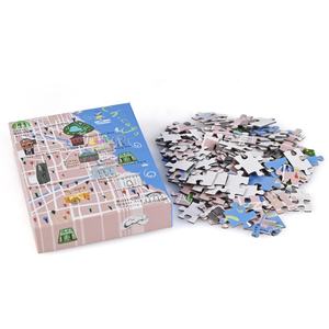 High Quality Custom <strong>Personalised</strong> Colorful Cardboard Floor Best 500 Piece Jigsaw Puzzles - Product Image 3