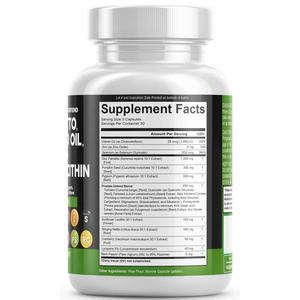 Capsules Bloqueurs de <span class=keywords><strong>DHT</strong></span>, Capsules de Palmier Nain, Huile de Graine de Citrouille, Pygeum, Lécithine de Tournesol, Suppléments pour la Prostate pour Hommes - Product Image 6