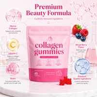 Gummies au collagène et au glutathion pour femmes |   Gummies de collagène de beauté en marque privée OEM