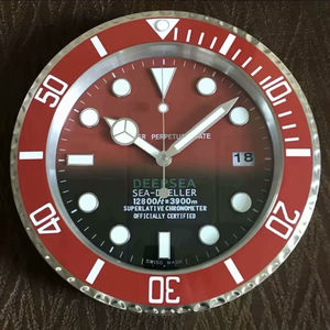 Reloj de Pared Creativo de Metal de 14 Pulgadas, Diseño Contemporáneo <span class=keywords><strong>para</strong></span> Decoración del Hogar, Movimiento de Cuarzo - Product Image 1