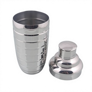 Shaker à cocktails moderne de haute qualité, écologique, en acier inoxydable, 750 ml, noir, pour bar, usage domestique, mélangeur professionnel pour barman - Product Image 2