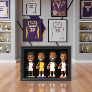Vitrine d'exposition pour figurines 2026, présentoir pour figurines bobblehead, <span class=keywords><strong>cadre</strong></span> type shadow box, armoire murale, vente en gros - Product Image 1