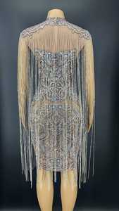 AD1242 <span class=keywords><strong>robe</strong></span> égyptienne paillettes cristal Sexy vêtements couverture Ups gland jupe robes de soirée de mariage <span class=keywords><strong>pour</strong></span> les femmes - Product Image 6