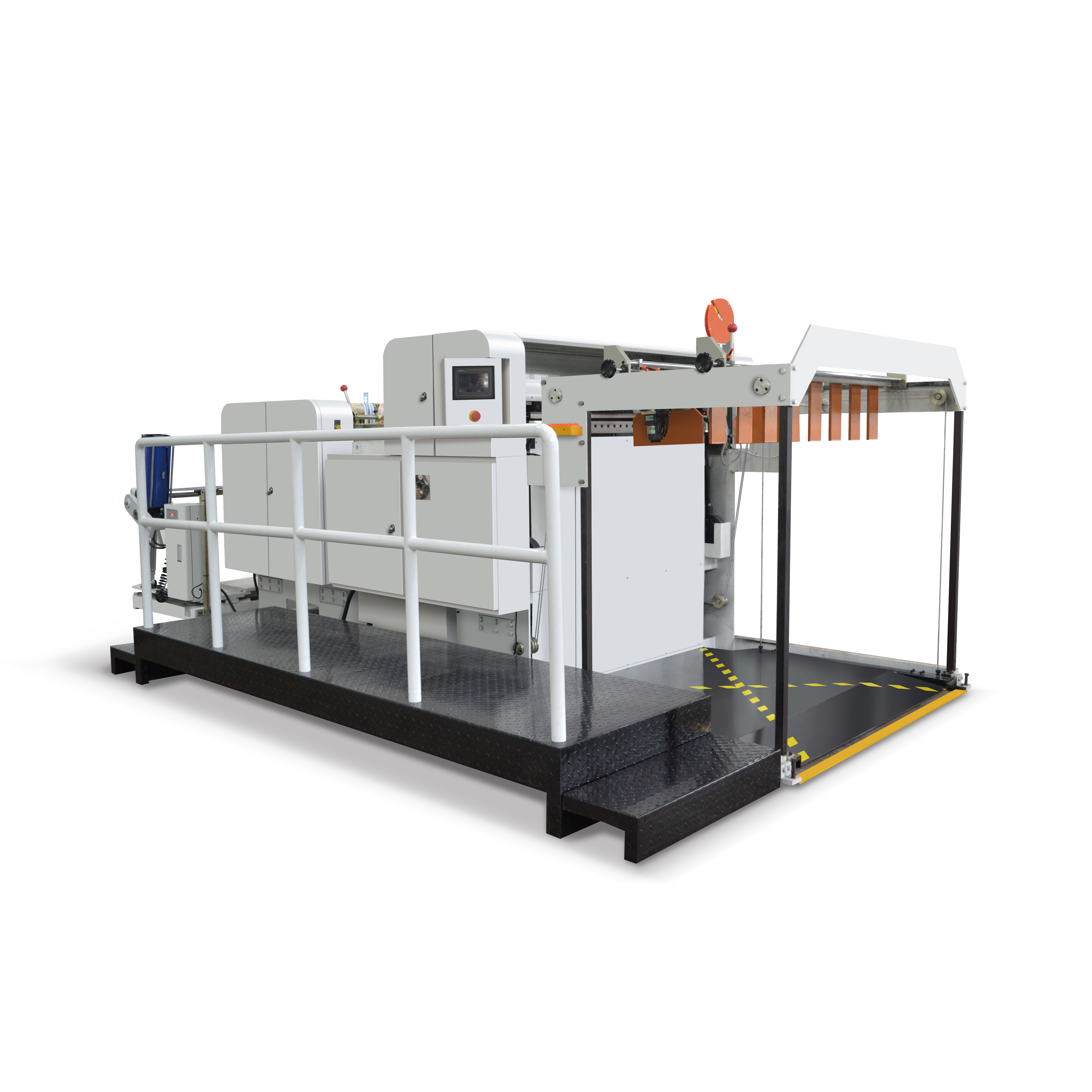 HJ-1400B Self-Adhesive Paper Fed Sticker Film Foil Number Counting Professional Roll to Sheet Cross Cutter Machine