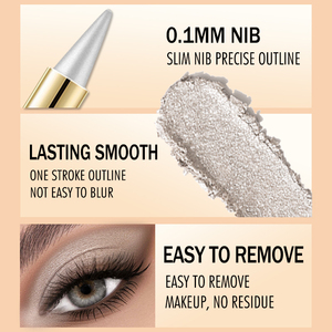 Crayon Eyeliner Gel Mat Haute Pigmentation Longue Durée Imperméable Séchage Rapide pour les <span class=keywords><strong>Yeux</strong></span> (Kajal) - Vente en Gros - Product Image 4