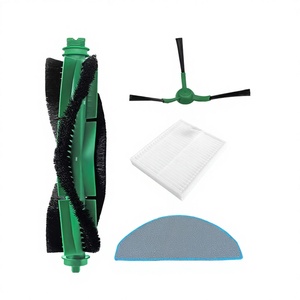 Piezas de repuesto para robot aspirador iRobots Roombas 105 Combo/Vac 2 Essential/Y0110/Y0112/Y0140: cepillo principal, cepillo lateral, mopa, filtro, bolsa, compatible con coche - Product Image 1