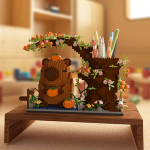 Organizador de Escritorio Multifuncional con Bloques de Construcción, Decoración de Escritorio, para Suministros de Oficina, Cosméticos, Regalo de Cumpleaños, Venta al Por Mayor - Product Image 2