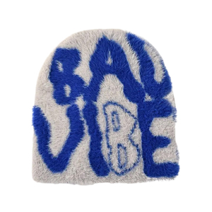 Gorro de punto personalizado con logotipo bordado Mohair Beanies Low Moq Y2k Gorros personalizados Jacquard cálidos de varios colores - Product Image 5
