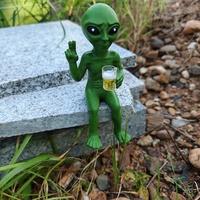 Vente en gros de statues de bière en résine écologiques de 5,5 pouces, peintes à la main, style vintage, figurine originale, décoration d'intérieur, Oktoberfest