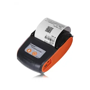 58mm mobile thermal receipt printer with battery potable printer direct printing