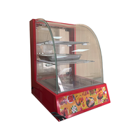Vitrine chauffante infrarouge 0,8 kW 220 V pour poulet frit, viande rôtie dans les restaurants de restauration rapide et les supermarchés