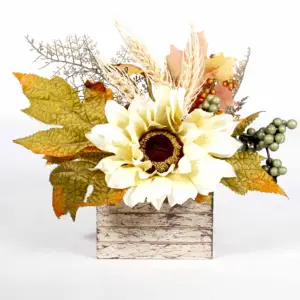 Best selling Crafts Plant Home Ornaments Decor Party Gift Table Centerpiece Arrangement Fall Harvest Thanksgiving Decoration