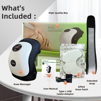 Masseur électrique intelligent pour les épaules, les bras et les genoux Thérapie par vibration thermique pour le soulagement de la douleur