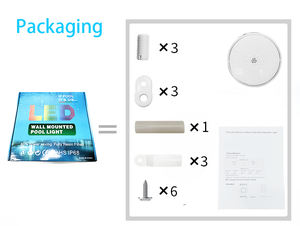 <span class=keywords><strong>Ampoule</strong></span> de <span class=keywords><strong>piscine</strong></span> wi-fi de remplacement Par56 Led pour Niche astrale haywade Pentair entièrement remplie de résine Par56 pour <span class=keywords><strong>piscine</strong></span> - Product Image 5