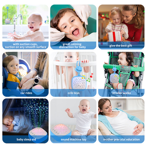 Máquina de sonido portátil Jumon para bebés y ruidos blancos, máquina de sonido, luz nocturna, relajación para dormir, ayuda para dormir para bebés - Product Image 6