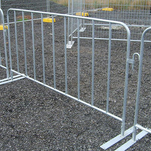 Barrera Temporal de Acero para Control de Multitudes, <span class=keywords><strong>Valla</strong></span> para Peatones para Eventos, Separación en Carreteras y Exteriores - Product Image 3