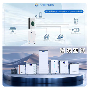 แบตเตอรี่ลิเธียม LIFEPO4 สำหรับโซลาร์เซลล์ <span class=keywords><strong>LVTOPSUN</strong></span> 51.2V 100Ah 200Ah 300Ah 5kWh/10kWh/15kWh |   ผู้ผลิต BESS ระดับ Tier-1 ตั้งแต่ปี 2016 - Product Image 4