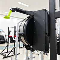 Machine de ski murale, gain de place, équipement d'exercice commercial pliable pour la maison, appareil de cardio-training avec affichage numérique