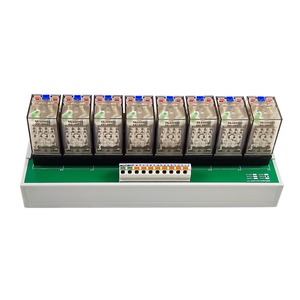 Mô-đun Rơle đầu ra kỹ thuật số 8 kênh với trình cắm 4co 12/24/48/110vdc 110/220VAC (tùy chọn) Lý Thuyết rơle điện từ - Product Image 5