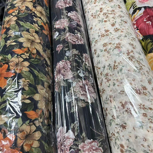 Nhà máy cung cấp trực tiếp in voan rất nhiều cổ phiếu vải 100% <span class=keywords><strong>Polyester</strong></span> dệt georgette vải - Product Image 3