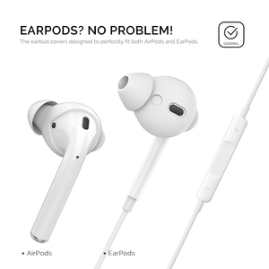 Embouts en silicone pour écouteurs améliorant la qualité sonore pour AirPods 1 et 2 - Product Image 5