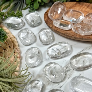 Cuarzo Blanco Natural Transparente para Yoga y Piedras de Palma, Estilo Feng Shui, Terapia de Calor y Especímenes Minerales - Product Image 6