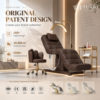 Chaise de soin esthétique professionnelle Turri en promotion – Fauteuil de salon de beauté, lit de cosmétologie pour spa et studio de beauté