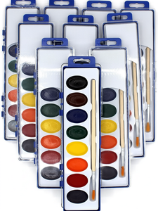 Set de Pinturas de Acuarela de 12ml con Pincel para Arte en Papel, para Mayores de 6 Años - Product Image 1