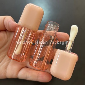 ISMAN - Tubo Cuadrado de 4 ml para Brillo Labial, Aplicador de Punta Grande, Envase Vacío para Brillo Labial, Personalizable con Logotipo - Product Image 4
