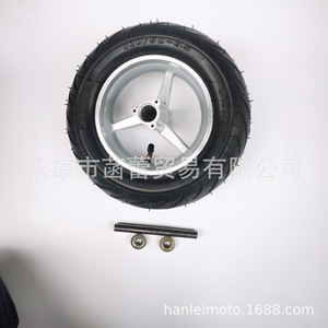 Chariot à roulettes et jantes pour mini-voiture de sport, outil de bricolage, chariot à quatre roues, accessoire de chariot de jardin - Product Image 2