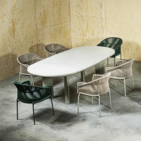 Ensembles de mobilier d'extérieur en métal : chaises, tables, tables basses pour patio, combinaisons pour cour et balcon, ensembles de jardin, mobilier d'extérieur design pour hôtels