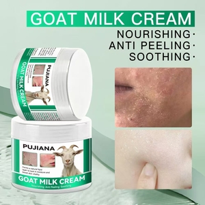 <span class=keywords><strong>Crème</strong></span> réparatrice au lait de chèvre PUJIANA pour peaux sensibles, rouges et sèches, <span class=keywords><strong>crème</strong></span> au lait de chèvre pour hydrater, réduire les <span class=keywords><strong>rougeurs</strong></span> et soulager les peaux squameuses - Product Image 3