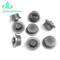 Touch-Type Silicone Waterproof Flashlight Switch Keycap Button Power Switch Cap-Model JC-249 (Black/Gray/Transparent)
