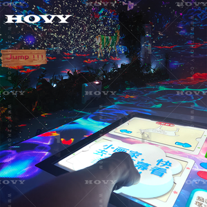 <span class=keywords><strong>Projecteur</strong></span> LCD immersif pour enfants avec objectif laser intégré et mise au point automatique pour jeux de <span class=keywords><strong>dessin</strong></span> interactifs, peinture et scanner mural - Product Image 2