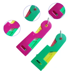 Enfile-aiguille à coudre accessoires enfile-aiguille pour Machines à coudre plastique enfile-aiguille Long pour aiguille à poinçonner
