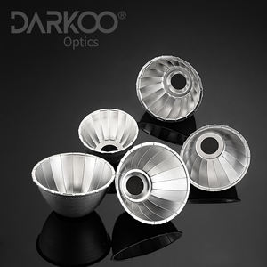 Lentilles de lumière <span class=keywords><strong>commerciale</strong></span> Ultra-mince galvanoplastie Anti-éblouissement Cob faisceau étroit 12 degrés 24 36 degrés Pmma lampe tasse lentille - Product Image 6