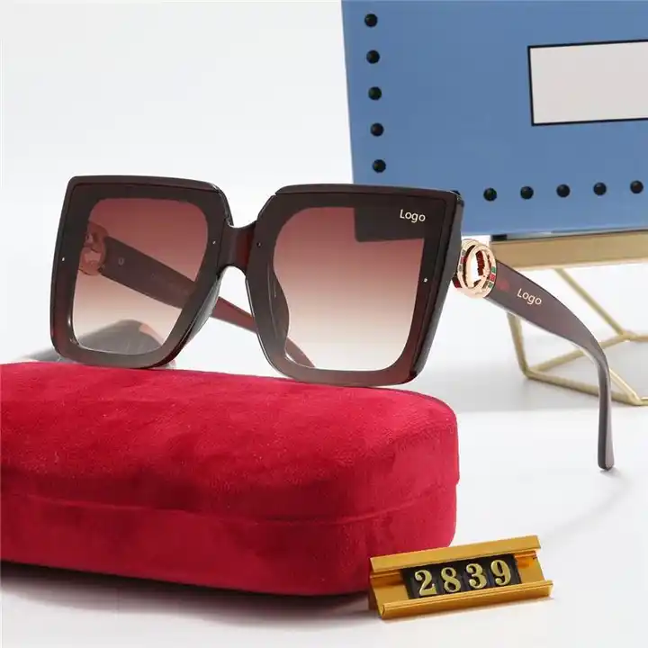 Source 2022 Luxury Brand Designer Letter L Sunglasses Women